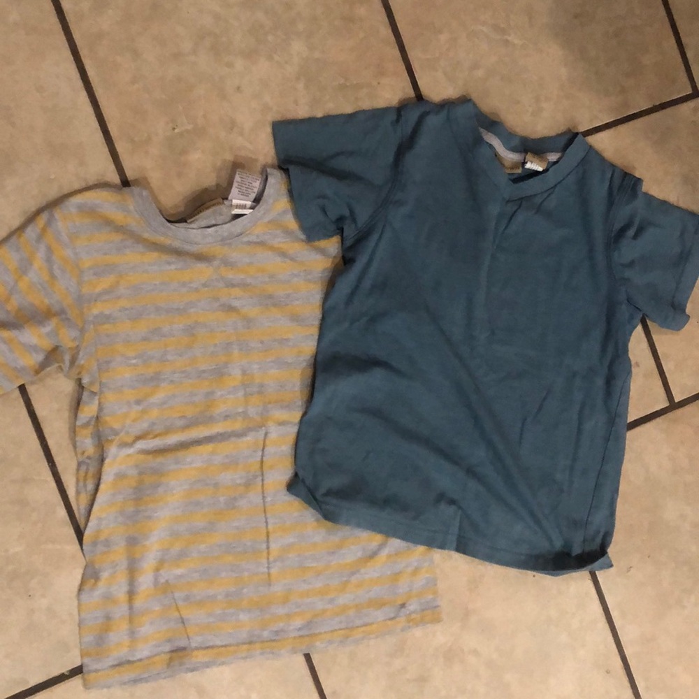 Lot of 2 Ruff Hewn size 7 boys tshirts